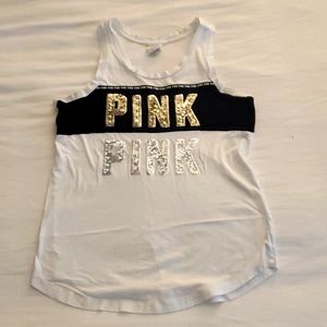 Black & white tank top